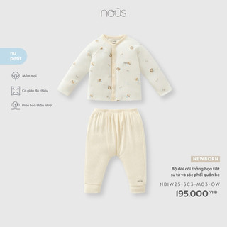 Nous Bộ NB cho bé chất liệu mềm mại, mỏng nhẹ, an toàn cho bé