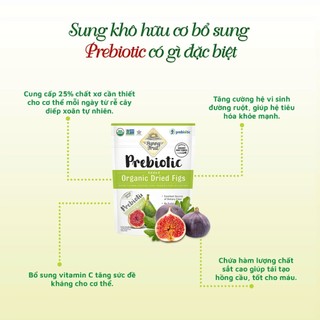 Trái Cây Khô Hữu Cơ Sunny Fruit Bổ Sung Prebiotic Tốt Cho Tiêu Hóa & Tái Tạo Hồng Cầu (Mơ/Sung) - Natural Market