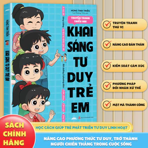 Sách - Khai Sáng Tư Duy Trẻ Em - Dẫn Dắt Trẻ Em Mở Ra Tư Duy Hoàn Toàn Mới