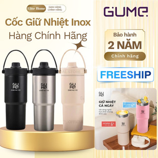 Cốc Giữ Nhiệt GUME GM-F3301 735ml Inox 316 Cao Cấp – Có Quai Xách, Thiết Kế Hiện Đại