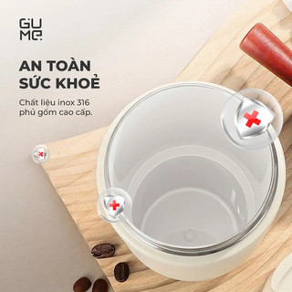 Cốc Giữ Nhiệt GUME GM-F3301 735ml Inox 316 Cao Cấp – Có Quai Xách, Thiết Kế Hiện Đại