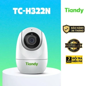 Camera WF TIANDY H322N 2MP/TC-H332N 3MP/TC-H342N 4MP Chính Hãng - Xoay 360 Độ, Đàm Thoại 2 Chiều,Theo Dõi Chuyển Động