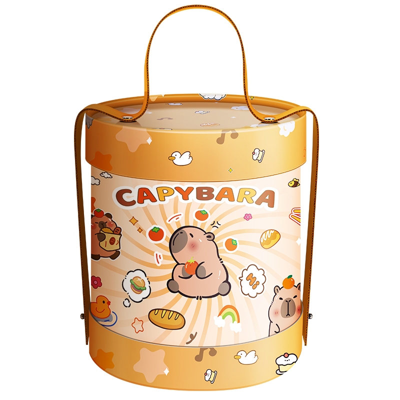 Hộp Quà Văn Phòng Phẩm Capybara Dễ Thương, Túi Đồ Dùng Học Sinh, Quà 1/6 + Tốt Nghiệp Ý Nghĩa