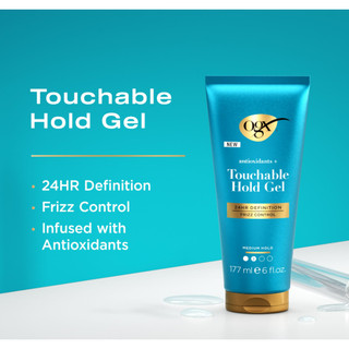 [ HÀNG MỸ] Gel vuốt tóc định hình tóc 24h Touchable Hold Gel OGX 177ml - CÔ THƯ MARKET