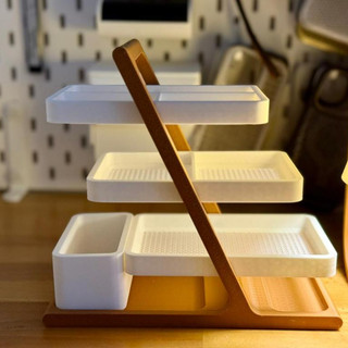 Kệ để bàn 3 tầng đa năng cao cấp – Giá đựng đồ mini gọn gàng, decor bàn làm việc, kệ lưu trữ mỹ phẩm/phụ kiện