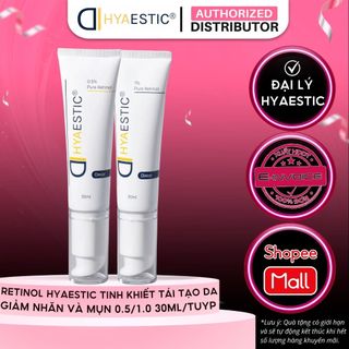 Tinh Chất Retinol Hyaestic Chống Lão Hoá, Cải Thiện Kết Cấu Da 0.5/1.0 30ml