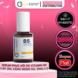 Tinh chất Cấp Ẩm, Phục Hồi 3% Vitamin B5 Hyaestic B5 Revital Serum 30ml