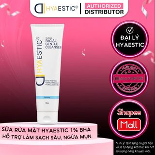 Sữa Rửa Mặt Dịu Nhẹ Làm Sạch Sâu Hyaestic 1% BHA Facial Gentle Cleanser