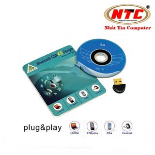 USB thu Bluetooth 4.0 Csr4.0 Dongle UB-V4DL - phù hợp thiết bị không thể kết nối bluetooth
