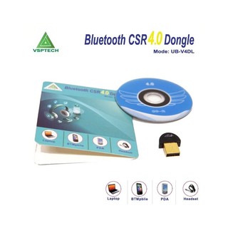 USB thu Bluetooth 4.0 Csr4.0 Dongle UB-V4DL - phù hợp thiết bị không thể kết nối bluetooth