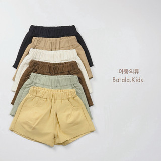 Quần short kaki cho bé Batala Kids, Quần đùi kaki bé trai bé gái phong cách Hàn Quốc SHORT KAKI 2024