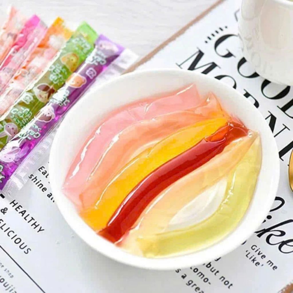Thạch que 100% nước ép trái cây RIBON Nhật Bản an toàn cho bé