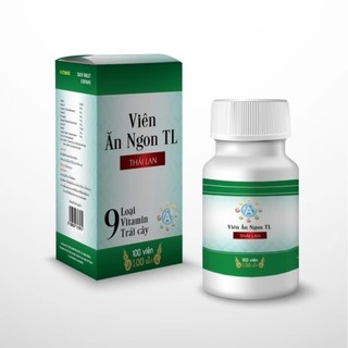 Viên ăn ngon TL Hộp 100 viên hỗ trợ ăn ngon tiêu hóa tốt cải thiện vóc dáng