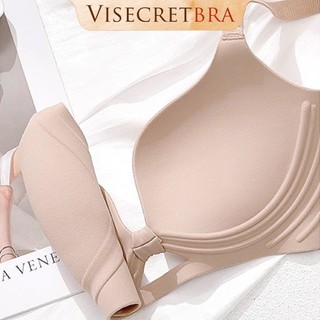 KOL - 250863 -- VISECRETBRA Áo Ngực Bra Áo Lót Nữ Su Đúc Mút Đệm Dày Vừa Thoáng Khí Nâng Ngực Nhẹ Bảng Lưng Thưòng