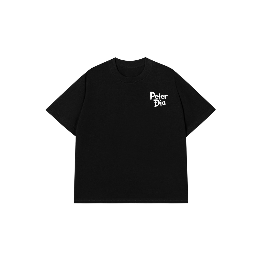 Áo Vớ Vẩn Vui Tươi Áo Thun PETER ĐỊA Cotton 100% Oversize Nam Nữ TS89