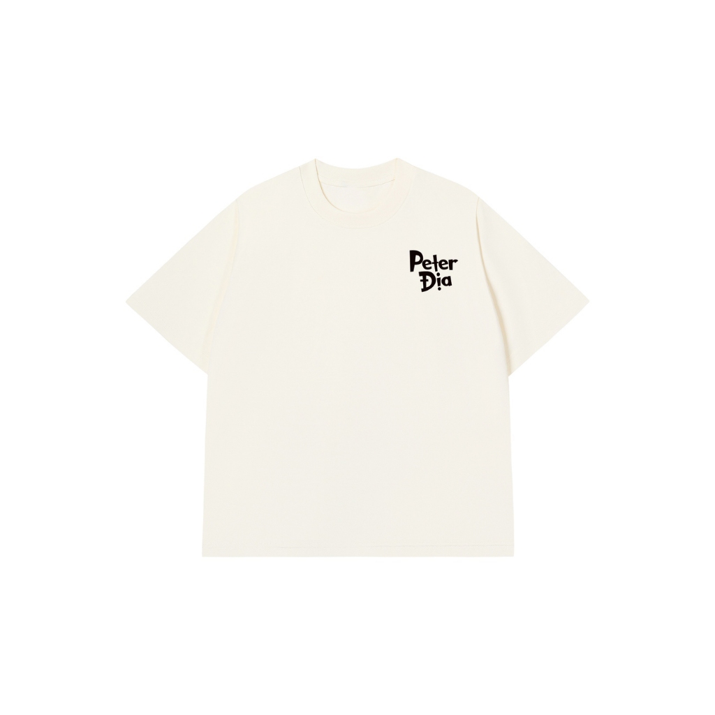 Áo Vớ Vẩn Vui Tươi Áo Thun PETER ĐỊA Cotton 100% Oversize Nam Nữ TS89