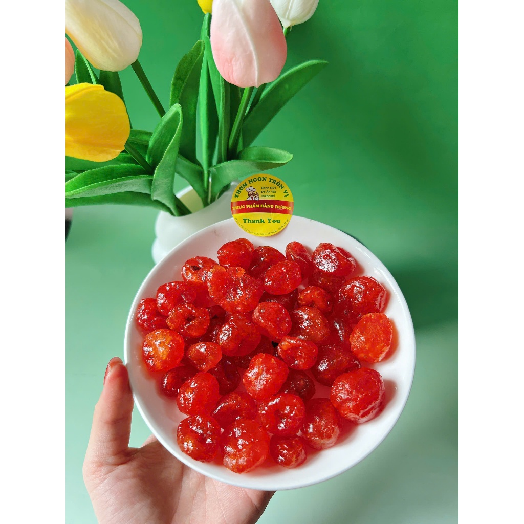 Hộp 500g Mứt Cà Chua Bi Sấy Dẻo_ăn vặt, food, ngon