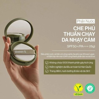 Phấn Nước Glamrr Q LONG WEAR DD Cushion Glamrr Q Kiềm Dầu 24H Căng Bóng Lâu Trôi - Skinora Beauty