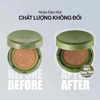 Phấn Nước Glamrr Q LONG WEAR DD Cushion Glamrr Q Kiềm Dầu 24H Căng Bóng Lâu Trôi - Skinora Beauty