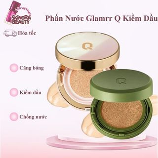 Phấn Nước Glamrr Q LONG WEAR DD Cushion Glamrr Q Kiềm Dầu 24H Căng Bóng Lâu Trôi - Skinora Beauty