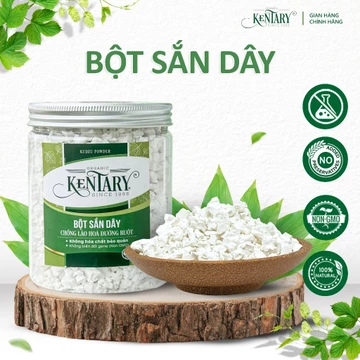 Bột Sắn Dây Organic Kentary - Thanh Lọc Cơ Thể - Đậm Đà Vị Sắn Dây - Hũ 800gr