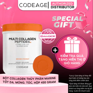 TPBVSK Bột Collagen Codeage Multi Collagen Peptides, hộp 567g