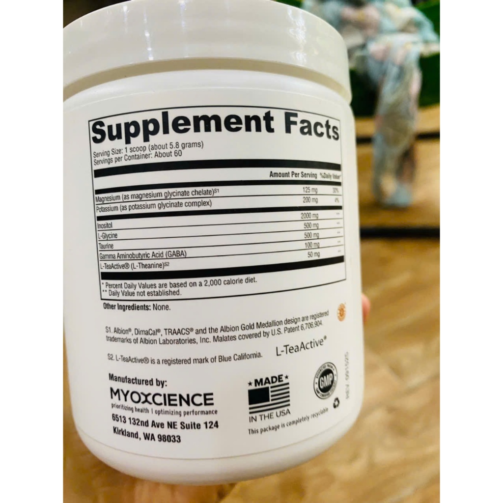 MYOXCIENCE S;up/p;o;r'ts H-e'a'lt/hy N;eur9ot/r;a;ns;mi;tte;r Acti;vity: In;clu;d/es s;i;t;ol and t'a;ur;in;e to a;i'd i