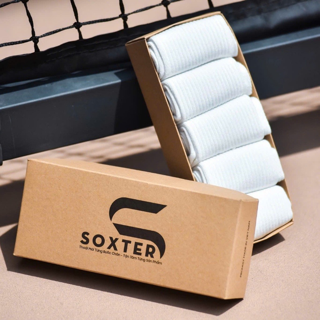 [WN] Tất Vớ Trơn Basic Soxter dệt kim cao cấp, Tất Nam Nữ, Thể thao, Đi chơi, Chất liệu co dãn, Không xù lông,Thoáng khí