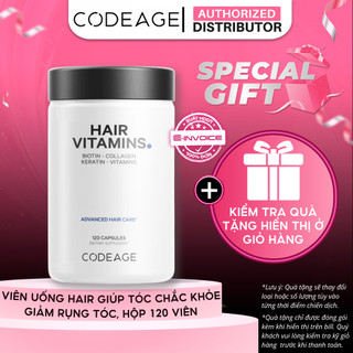 TPBVSK Viên Uống Codeage Bảo Vệ Sức Khỏe Hair, Hộp 120 Viên
