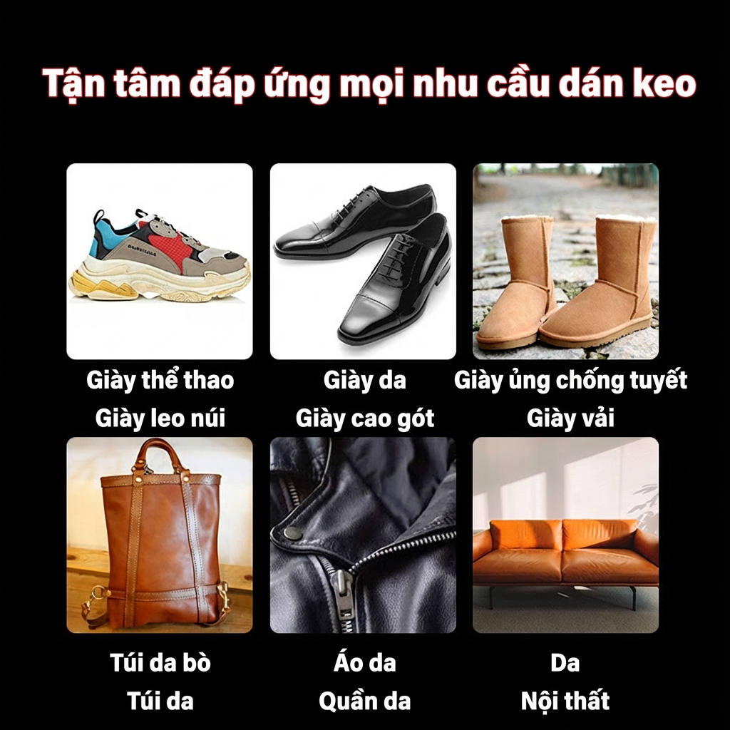 👟 Dính chắc trong 1 giây 🛠️ Mua 2 tặng 1 Keo dán giày, keo dán cao su, chống nước, bền chắc, sửa giày nhanh chóng