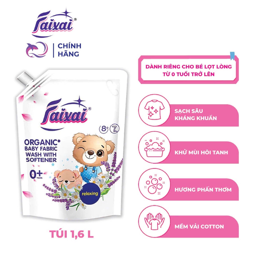 [ECG] GEL GIẶT XẢ FAIXAI BABY 1.6L