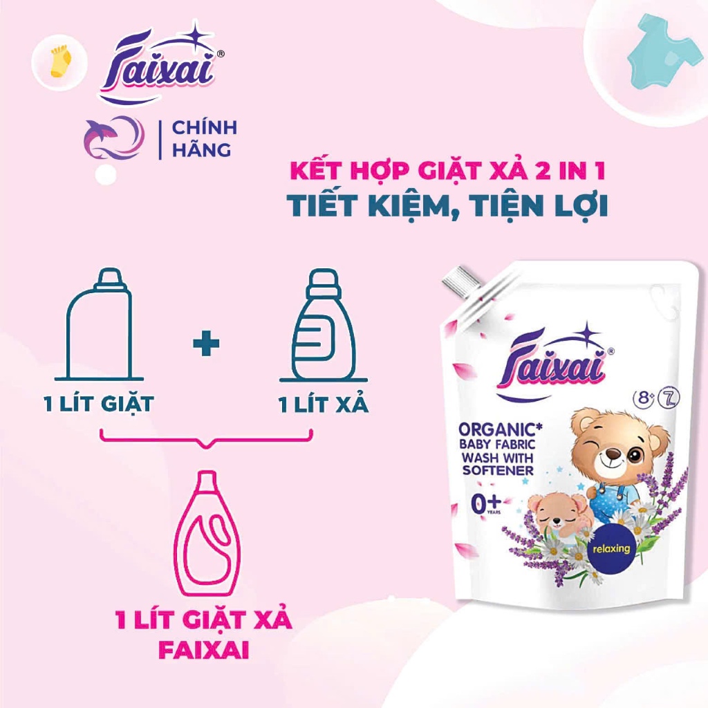 [ECG] GEL GIẶT XẢ FAIXAI BABY 1.6L
