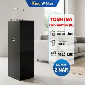 [GIÁ TẠI KHO] Máy Lọc Nước RO Nóng Lạnh Toshiba TWP-WA2SVN(K) – Tủ Đứng 10 Lõi, 3 Chế Độ Tiện Nghi
