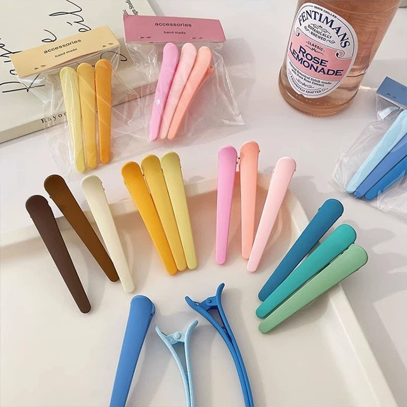 Set 3 Kẹp Tóc Mỏ Vịt Dễ Thương Xinh Xắn Tiện Dụng  Phụ Kiện Tóc Xu Hướng Cho Nữ Và Bé Gái Empoli