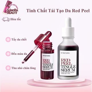 Tinh Chất Peel Da Red Peel Tingle Tẩy Da Chết Serum Tái Tạo Da Red Peel Làm Sáng Da Thu Nhỏ Chân Lông - Skinora Beauty