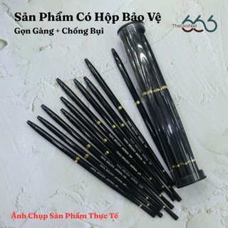 Bộ 10 Cọ Nail LAWEI Chính Hãng Cao Cấp Có Nắp – Set Cọ Vẽ Line, French, Nặn Gel, Detail Chuẩn Salon Thegioinail666