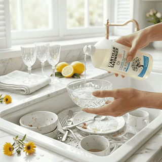 Nước rửa bát sinh học hương chanh Artisan Savonnier 1L