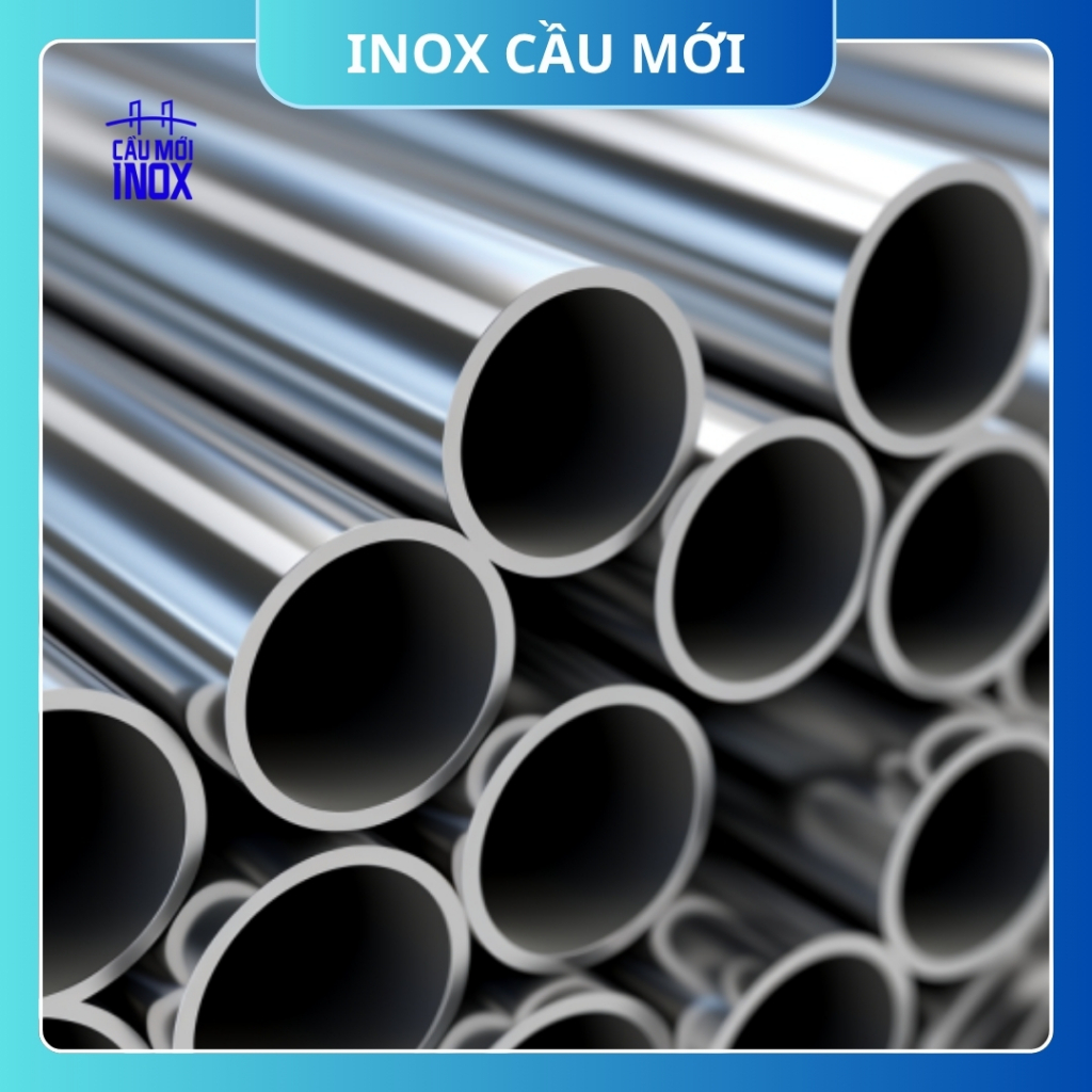 Ống Inox tròn 304 phi 50.8 mm, độ dày 2mm, dài 25cm, hàng chất lượng loại 1