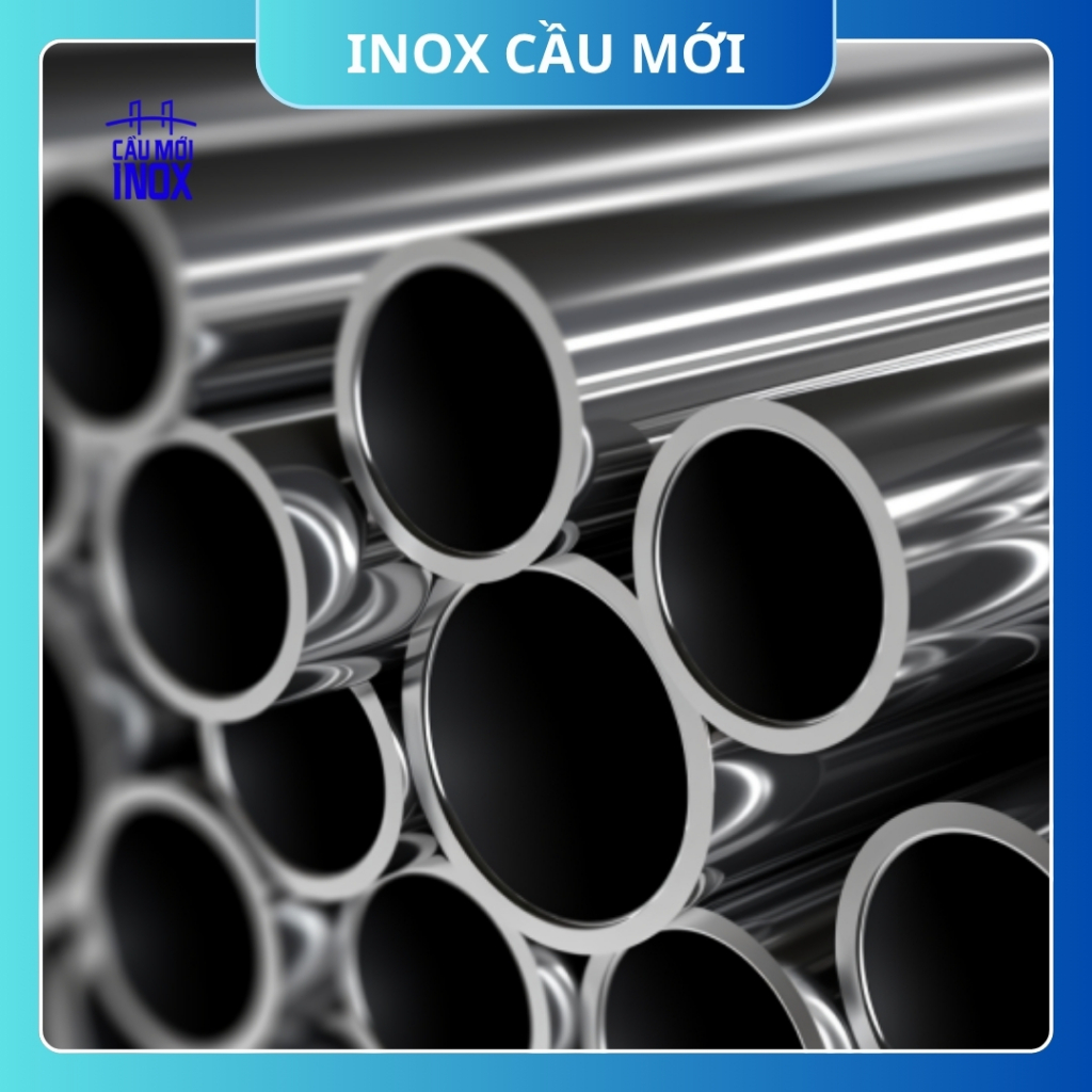 Ống Inox tròn 304 phi 50.8 mm, độ dày 2mm, dài 25cm, hàng chất lượng loại 1