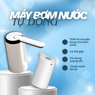 Máy bơm nước tự động cho bình nước, vòi lấy nước tiện lợi, thiết kế gọn nhẹ dùng cho gia đình, văn phòng