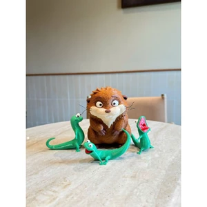 HOPPERS- MABEL- BEAVER TOM LIZARD MÔ HÌNH HẢI LY- CÚ NHẢY DIỆU KỲ ,Hoppers - Tom Lizard- Cú nhảy diệu kỳ - mô hình lizar