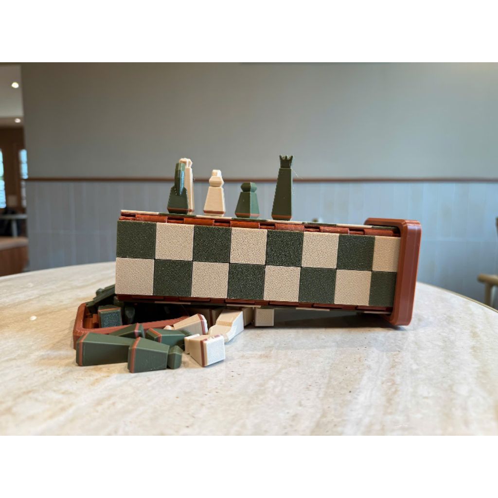 CHESS VOYAGE Bộ cờ vua cao cấp, cờ vua decor sang trọng, quà tặng cờ vua đẹp, minimalist chess set, cờ tối giản