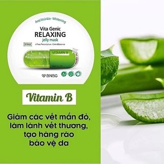 Mặt Nạ BNBG Vita Genic Jelly Mask Cấp Ẩm Combo 10 Mặt Nạ BNBG Dưỡng Trắng Phục Hồi Da - Skinora Beauty