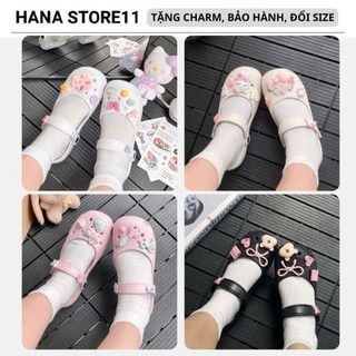 Dép sục REDLEO Classic Ballet tặng kèm sticker dễ thương xinh xắn, giày sục búp bê style Hàn quốc