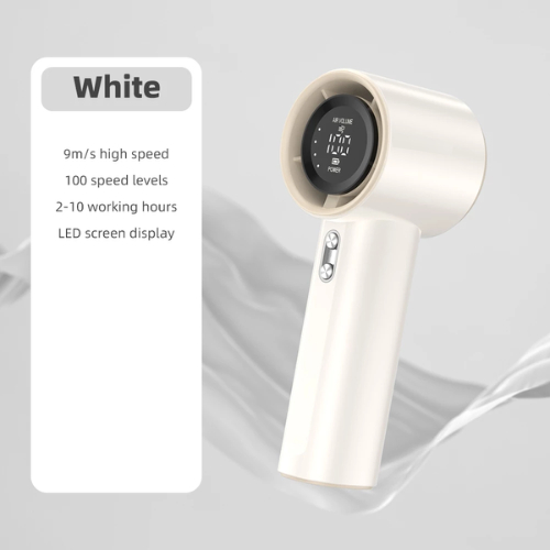 Quạt Tích Điện Mini 100 Cấp Độ – Giải Pháp Mát Lành Cho Mọi Cuộc Sống Ngoài Trời - Chi tiết 2