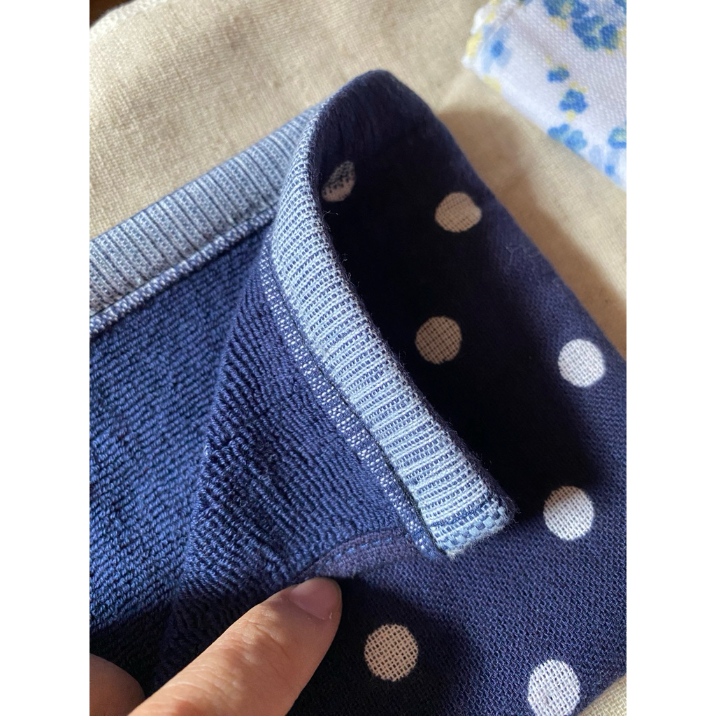 Combo 2 khăn tay 25x25cm hàng xuất dư 100% cotton siêu xinh