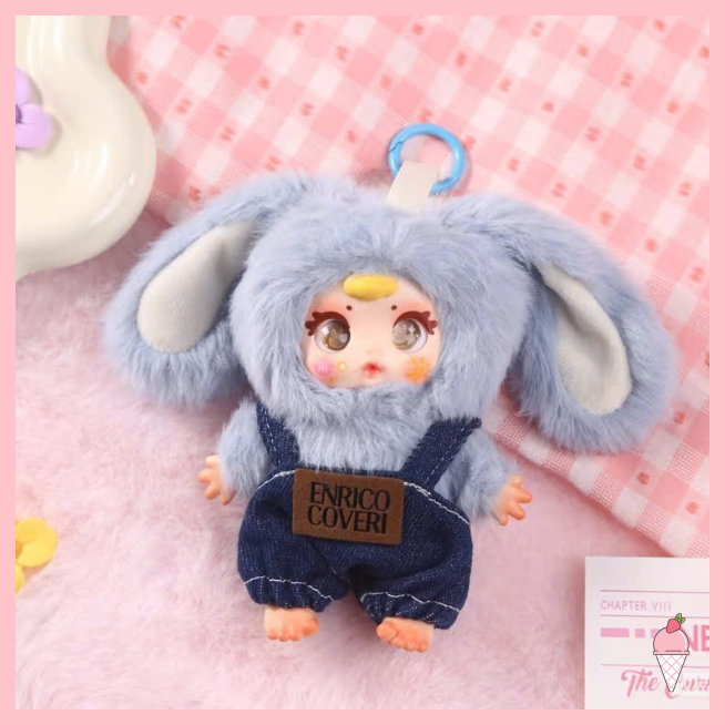 [Hỏa tốc HCM] Blind box móc khóa gấu bông MM SUGER BABY Lovely full body fashion show chính hãng