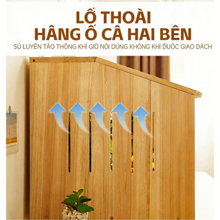 Lồng nuôi thú cưng gỗ mica trong suốt an toàn cho vật nuôi