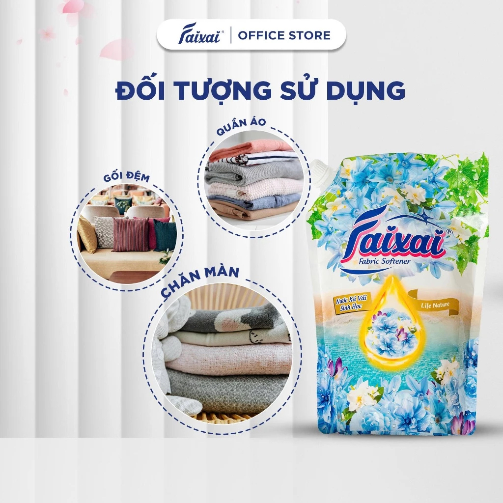 [ECG] NƯỚC XẢ VẢI SINH HỌC 6IN1 FAIXAI 1.6L