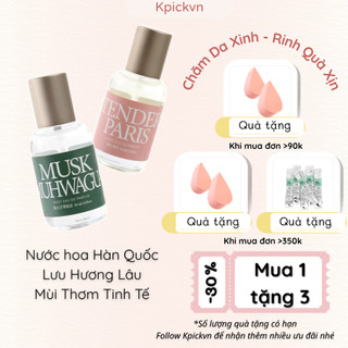 Nước Hoa Nội Địa Hàn Daily Comma 30ml – Lưu Hương Tinh tế, Vibe Niche, Hợp Làm Quà Tặng (Kpickvn)